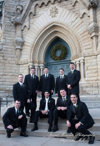 Katie & Mike at St. Patrick Historic Catholic Toledo OH wedding photograph