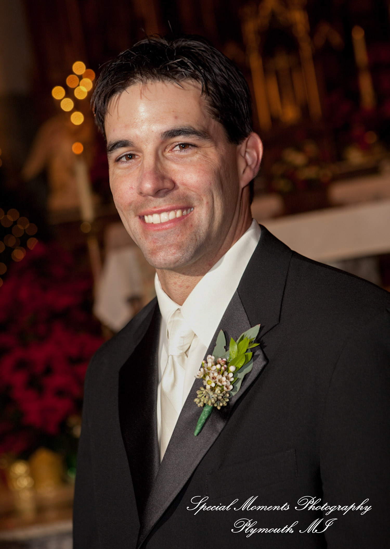 Katie & Mike at St. Patrick Historic Catholic Toledo OH wedding photograph