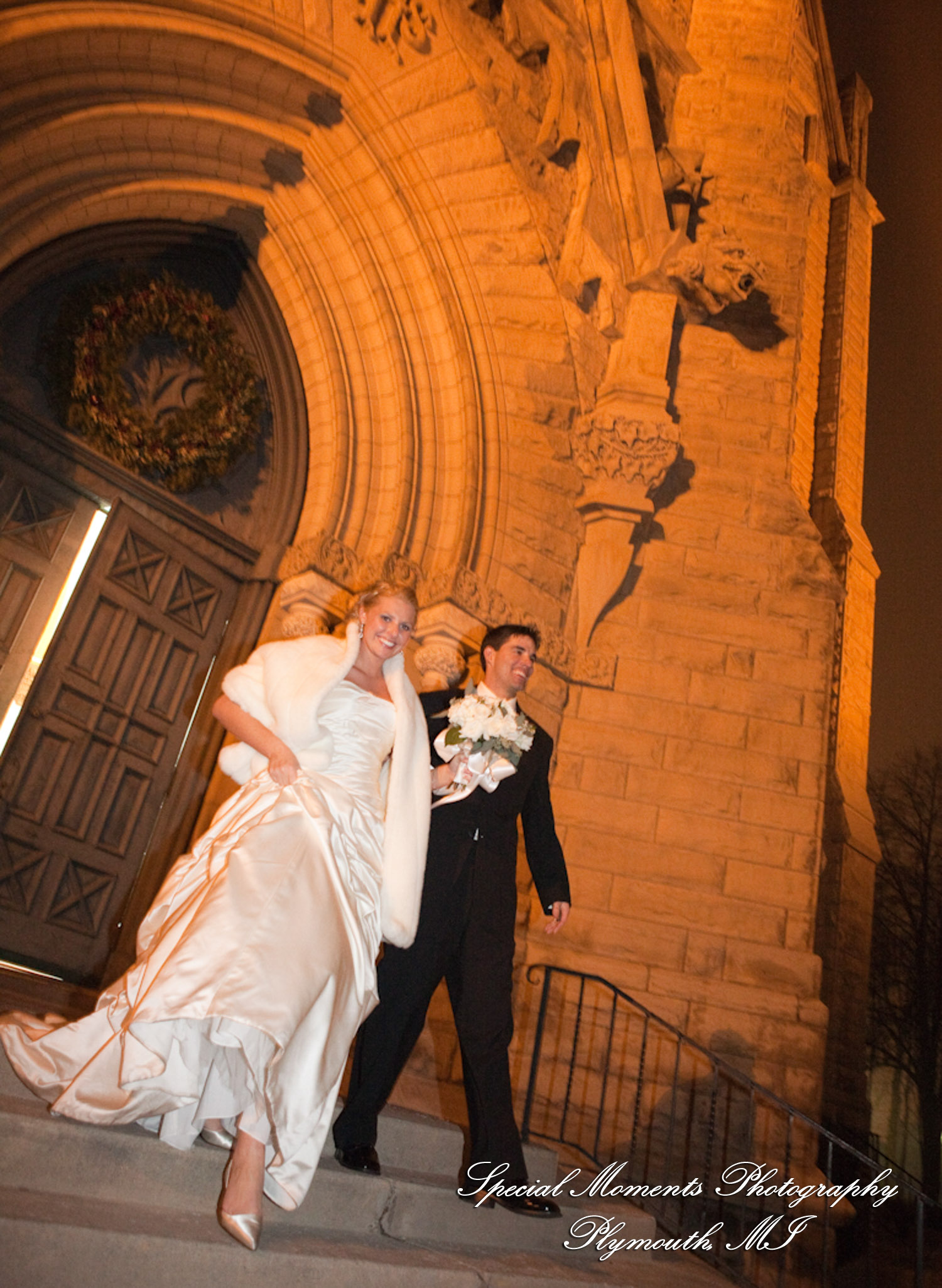 Katie & Mike at St. Patrick Historic Catholic Toledo OH wedding photograph
