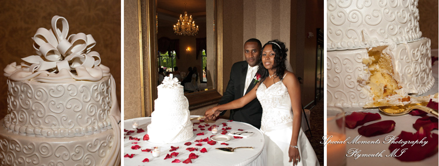Sericka & Milton at Crystal Gardens Southgate MI wedding photograph