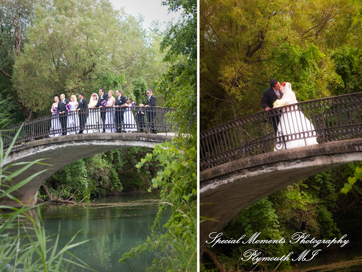 Jessica & Mike at St. Thomas a'Becket Catholic Church Canton MI wedding photograph