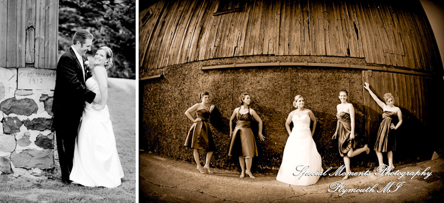 Valerie & Al at Oakwood Wedding Chapel Oxford MI wedding photograph