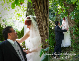 Jessica & Mike at St. Thomas a'Becket Catholic Church Canton MI wedding photograph