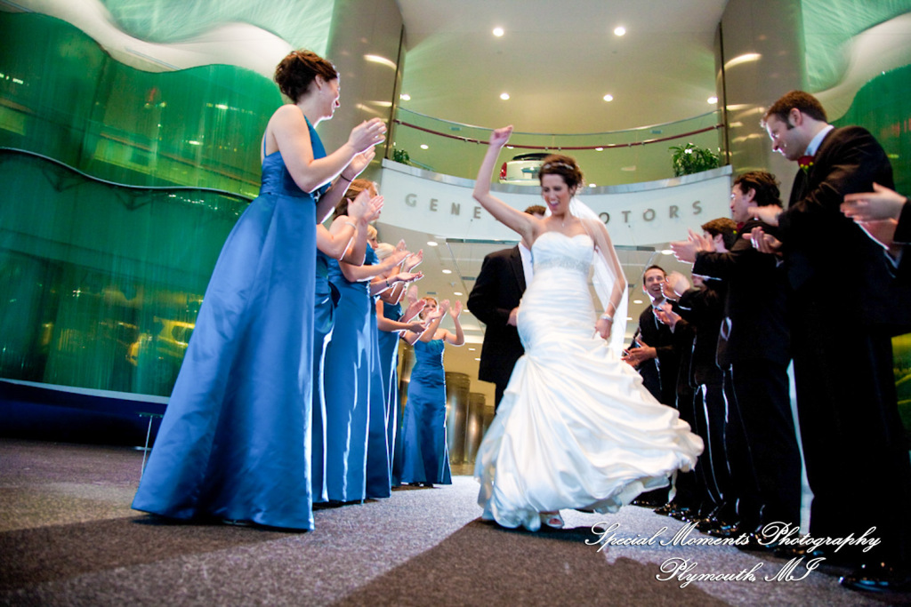 5 Star - Erin & John at Detroit Athletic Club Detroit MI wedding photograph