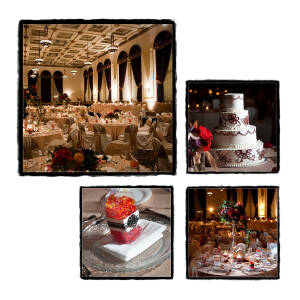 Fine Art Vintage Design - Paul & Maria at St. John's Ballroom reception Plymouth MI