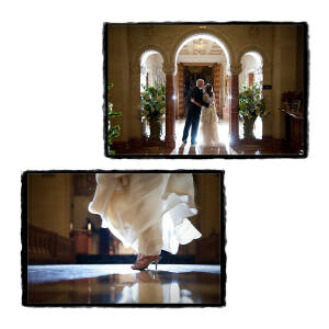 Fine Art Vintage Design - Paul & Maria at St. John's Ballroom reception Plymouth MI