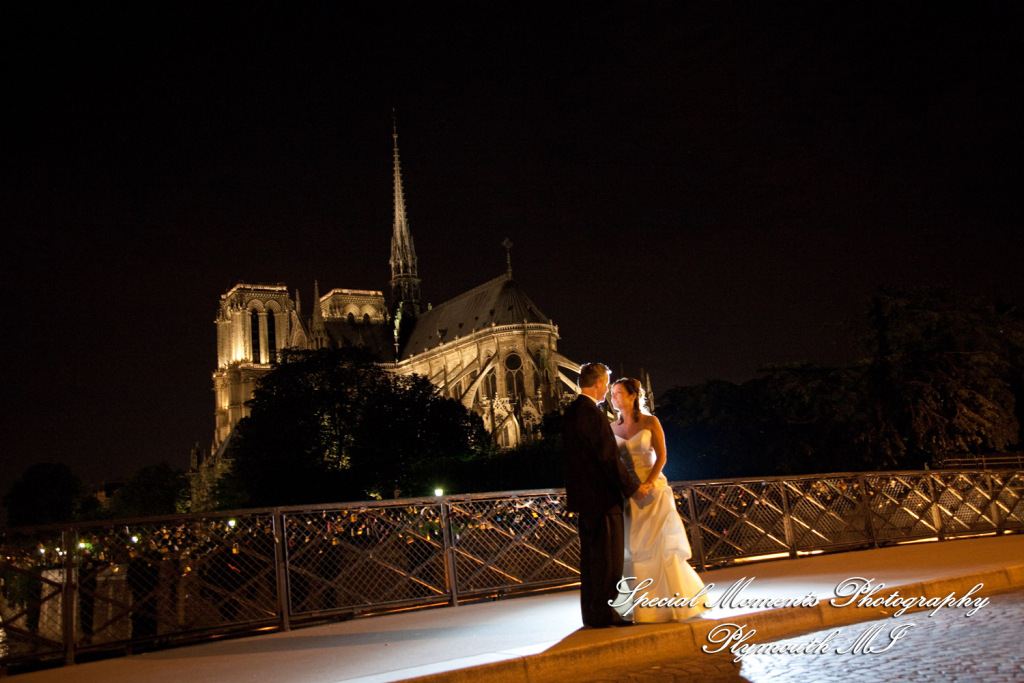 Mark & Colleen at Hotel de Crillon Paris France wedding photograph