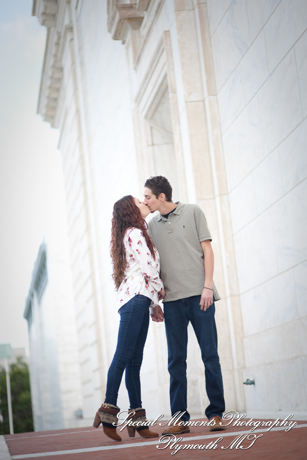 Madeleine & Stepanos at DIA Detroit MI engagement photography
