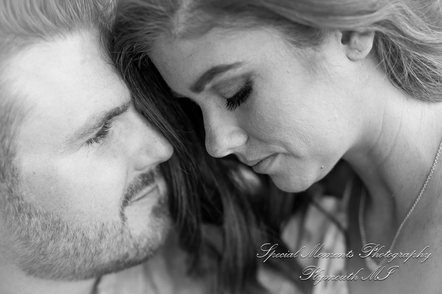Christie & Tyler at Pontiac Lake State Recreation Area Waterford MI engagement photography