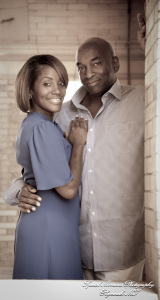 Joslyn & Marc in Downtown Detroit MI engagement photography