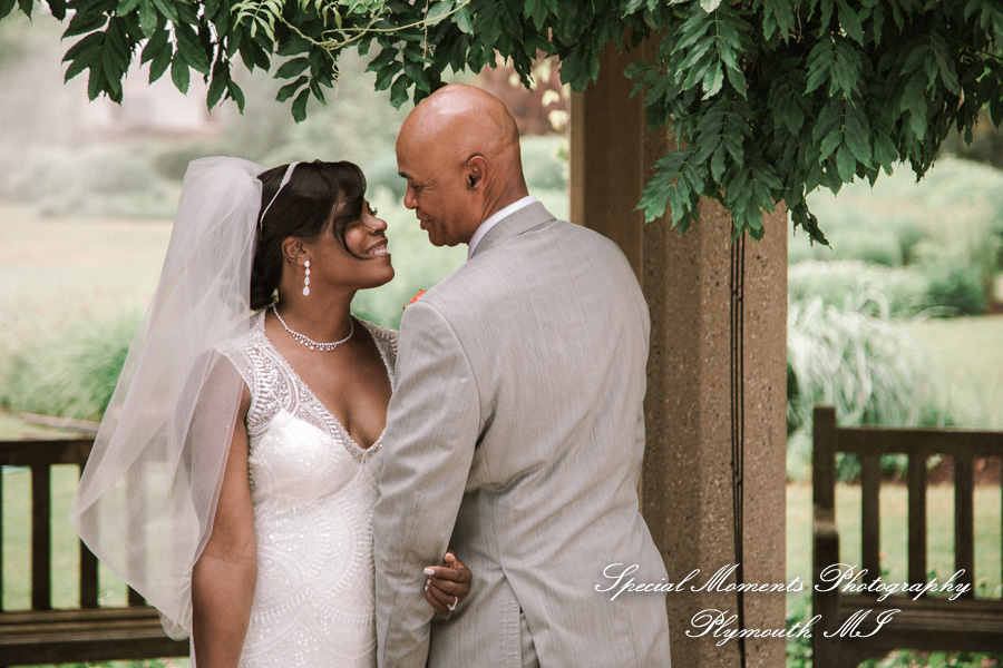 Angenette & Leroy at MSU Horticulture Garden East Lansing MI wedding photography