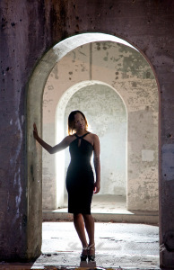 Tene at Park Royal Oak MI commercial head shots photography, warm up for Athens Shoot.