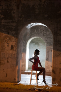 Tene at Park Royal Oak MI commercial head shots photography, warm up for Athens Shoot.