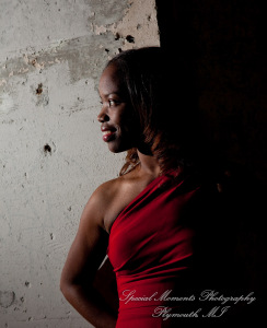 Tene at Park Royal Oak MI commercial head shots photography, warm up for Athens Shoot.