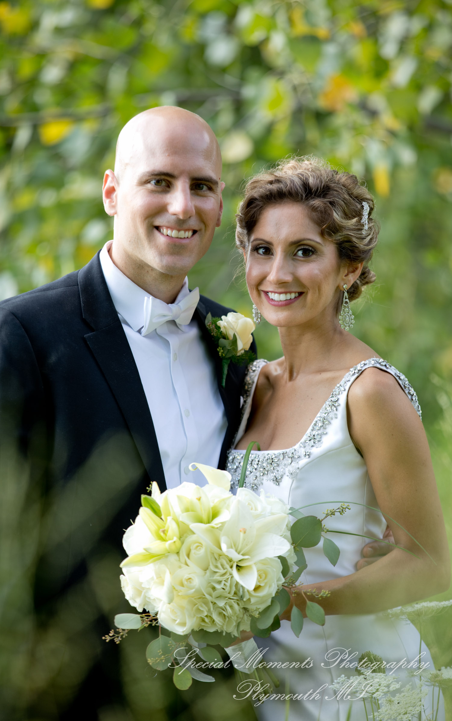 Erika & Mark at St. Nicholas Greek Orthodox Troy wedding photography