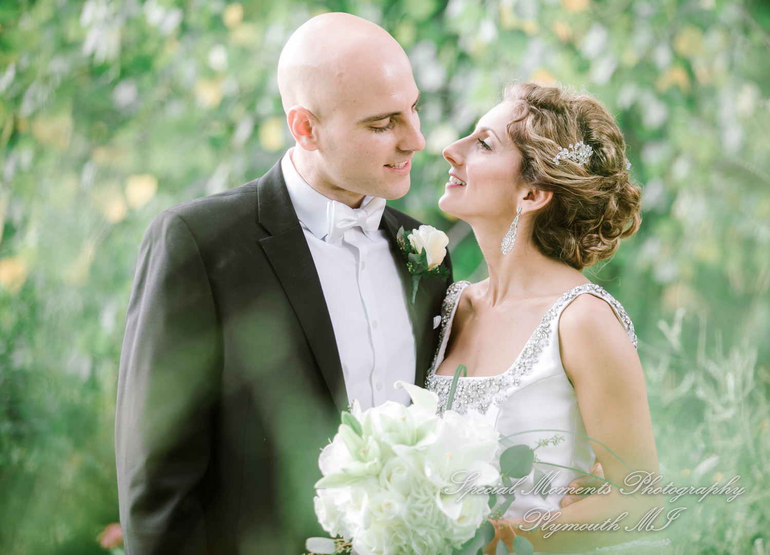 Erika & Mark at St. Nicholas Greek Orthodox Troy wedding photography