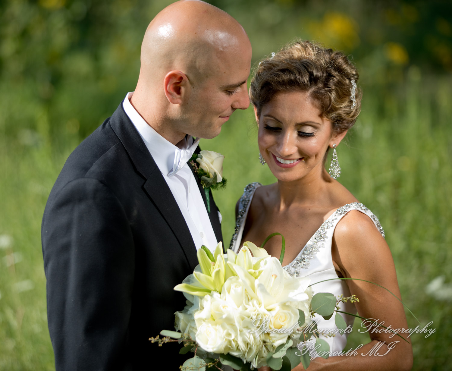 Erika & Mark at St. Nicholas Greek Orthodox Troy wedding photography