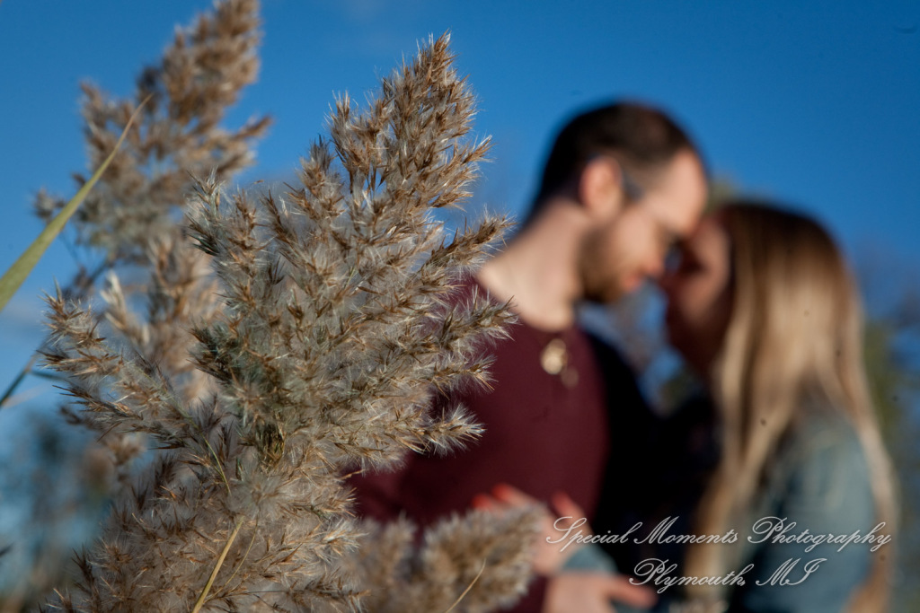 Elizabeth & Joe at Robert Long Park Commerce Twp. MI engagement photography