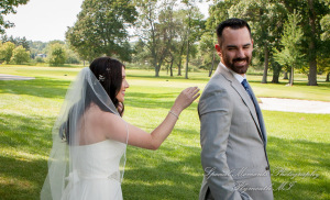 Emily & Christopher at Bay Pointe Golf Club West Bloomfield MI wedding photography