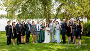 Emily & Christopher at Bay Pointe Golf Club West Bloomfield MI wedding photography