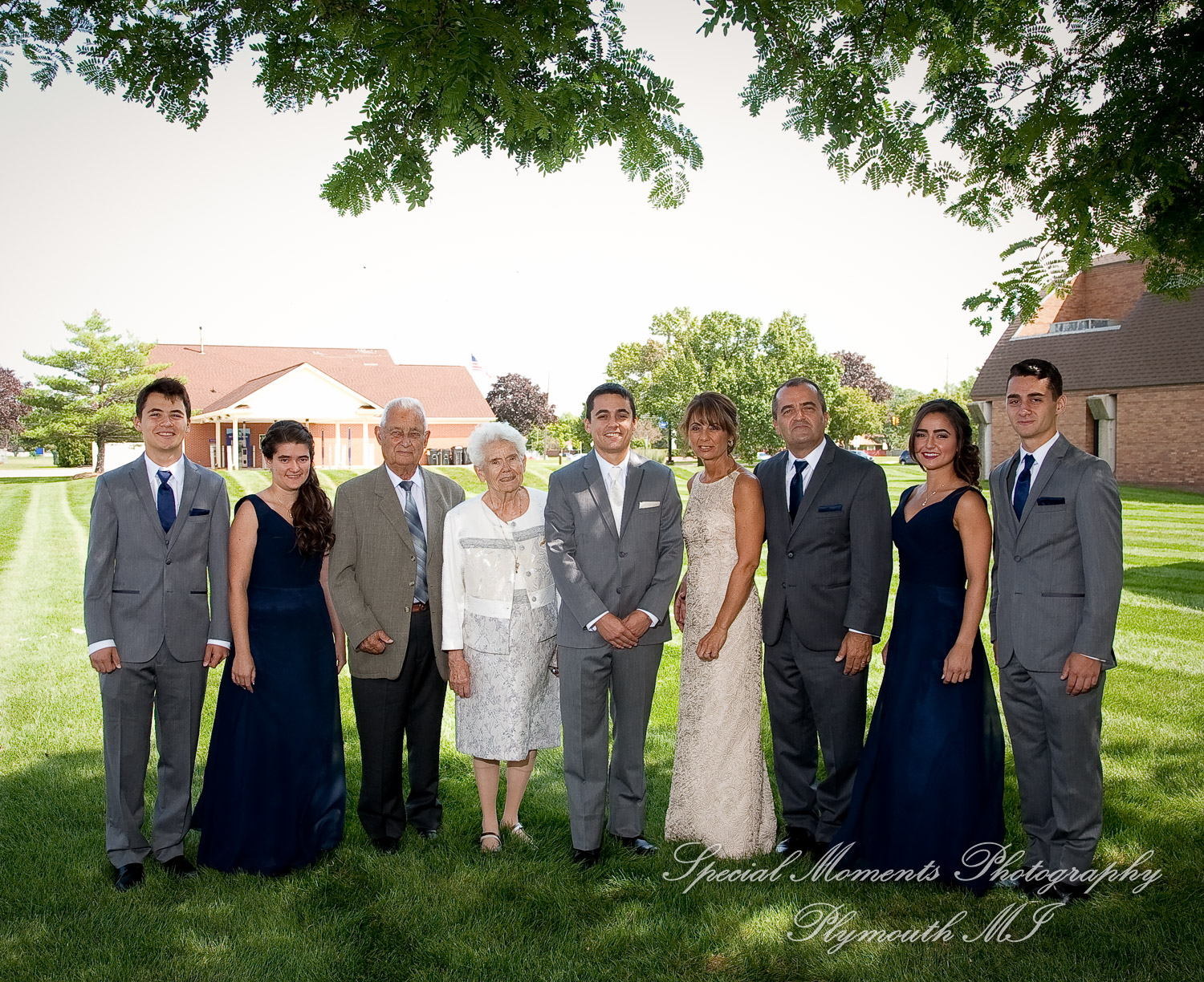 Stefanie & David at St. John Greek Orthodox Sterling Hts. MI wedding photography