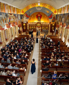Stefanie & David at St. John Greek Orthodox Sterling Hts. MI wedding photography