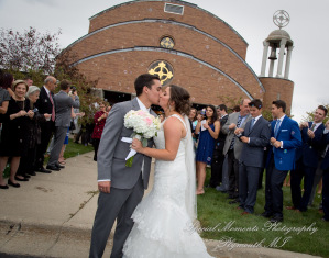 Stefanie & David at St. John Greek Orthodox Sterling Hts. MI wedding photography
