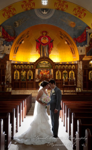 Stefanie & David at St. John Greek Orthodox Sterling Hts. MI wedding photography