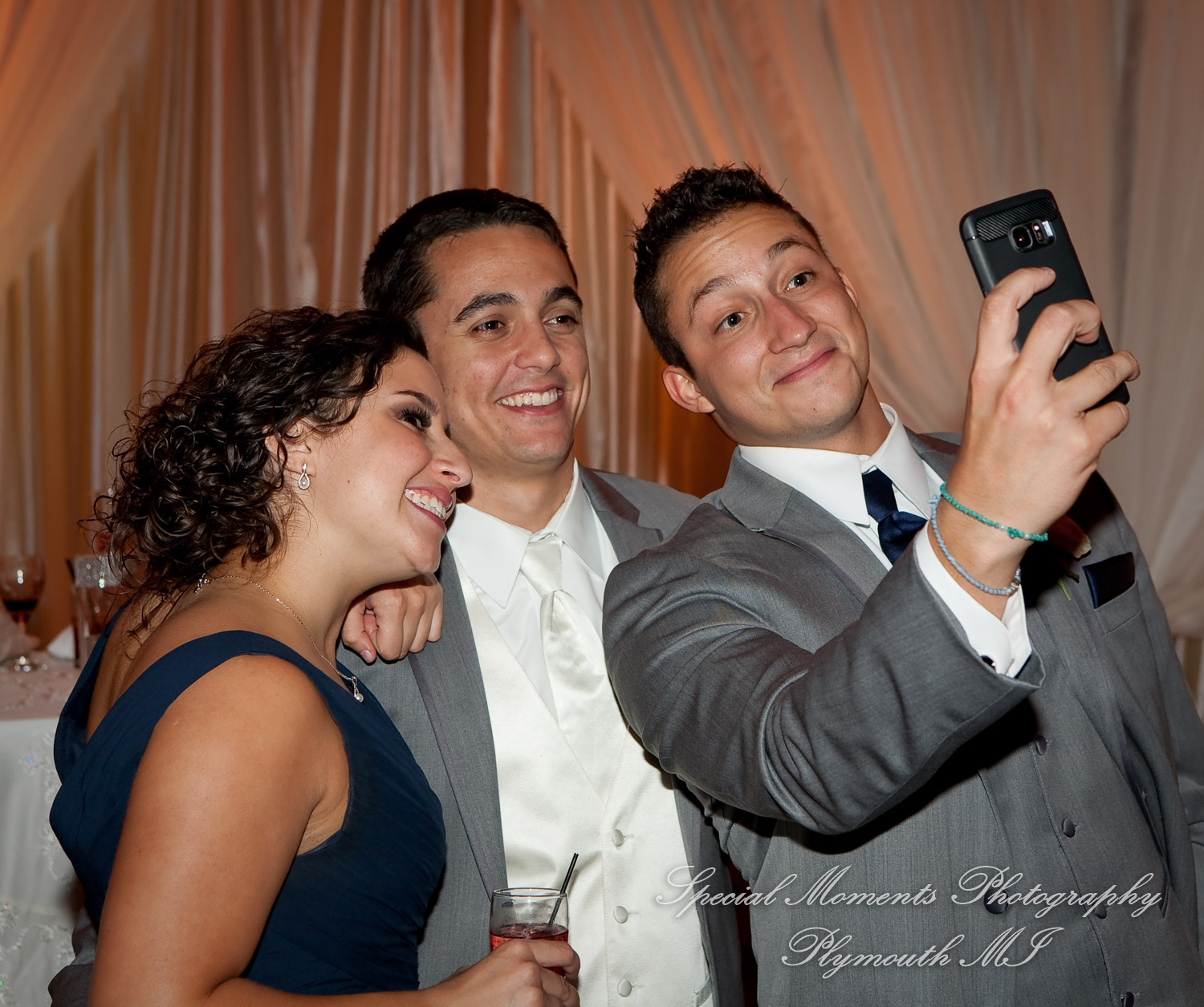 Stefanie & David at Larsa Palace Banquet Facility Warren MI wedding photography