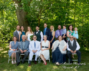 Sydney & John at Ford Field Park Bridge Dearborn MI wedding photography