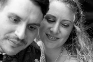 Sydney & John at Ford Field Park Bridge Dearborn MI wedding photography