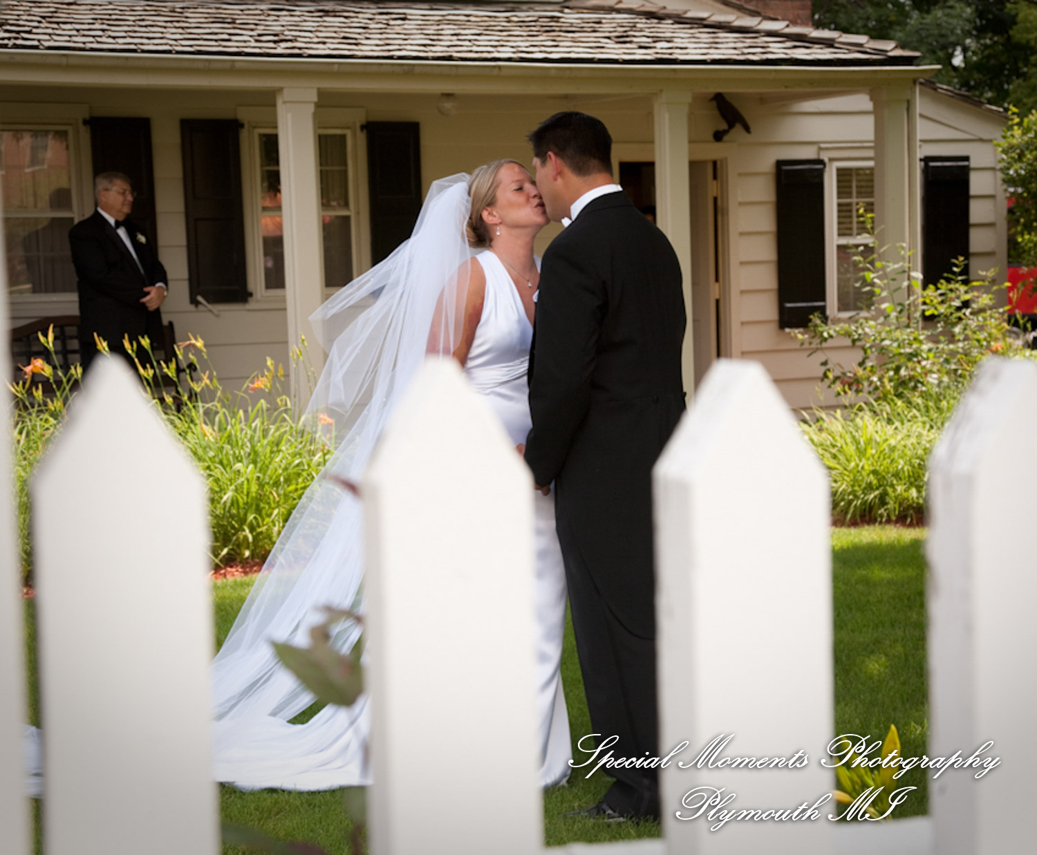 Chris & Shanyn at Martha-Mary Chapel Greenfield Village Dearborn MI wedding photograph