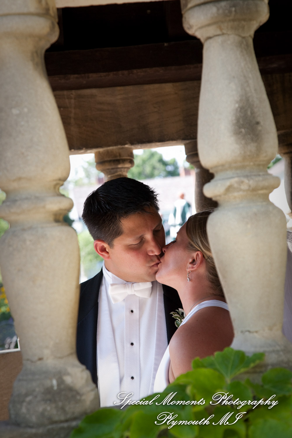 Chris & Shanyn at Martha-Mary Chapel Greenfield Village Dearborn MI wedding photograph