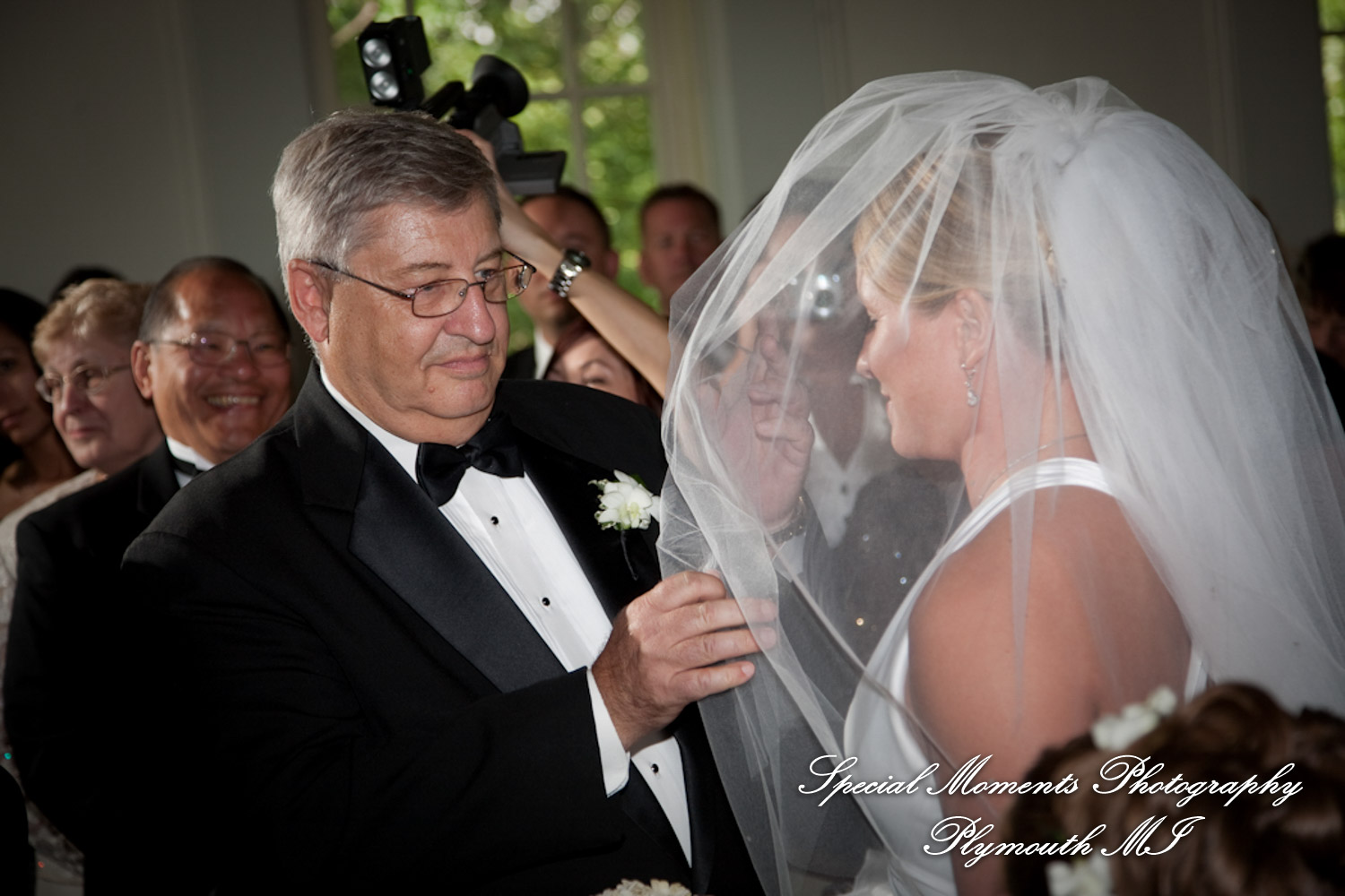 Chris & Shanyn at Martha-Mary Chapel Greenfield Village Dearborn MI wedding photograph