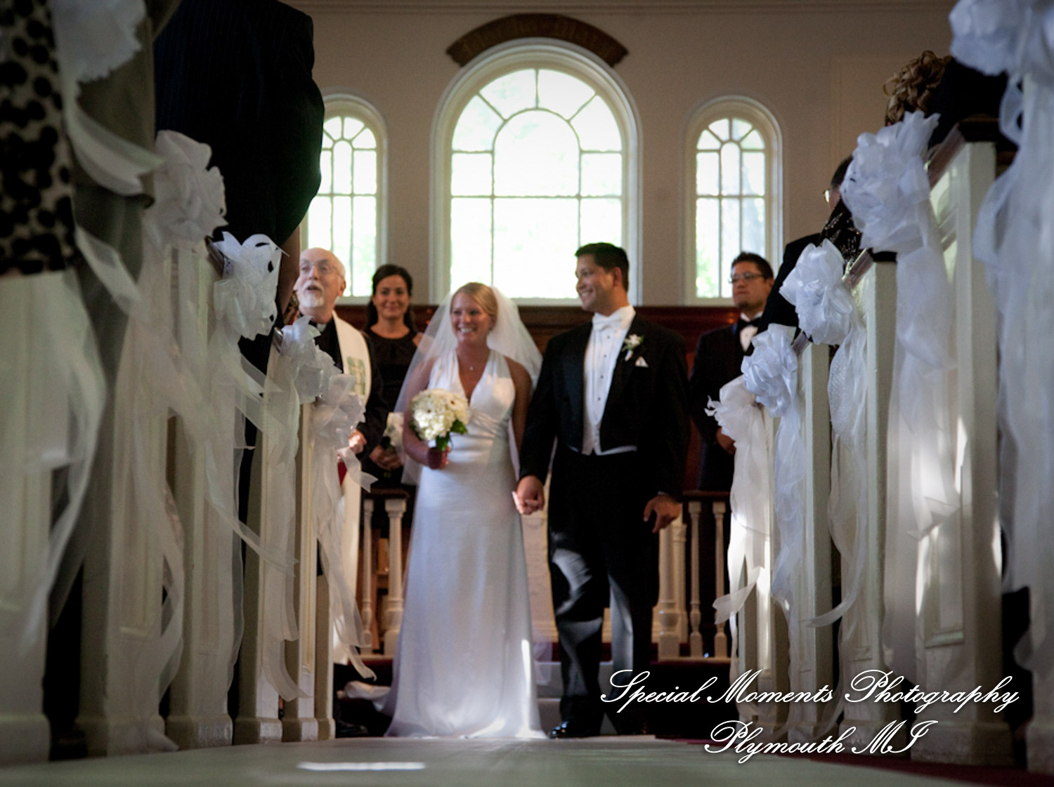 Chris & Shanyn at Martha-Mary Chapel Greenfield Village Dearborn MI wedding photograph