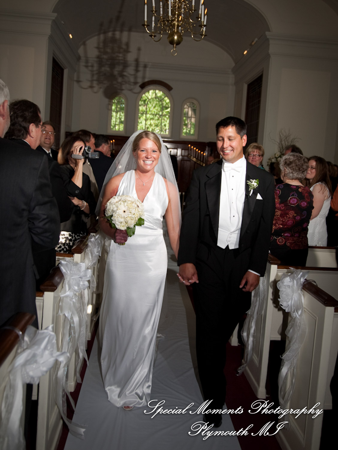 Chris & Shanyn at Martha-Mary Chapel Greenfield Village Dearborn MI wedding photograph