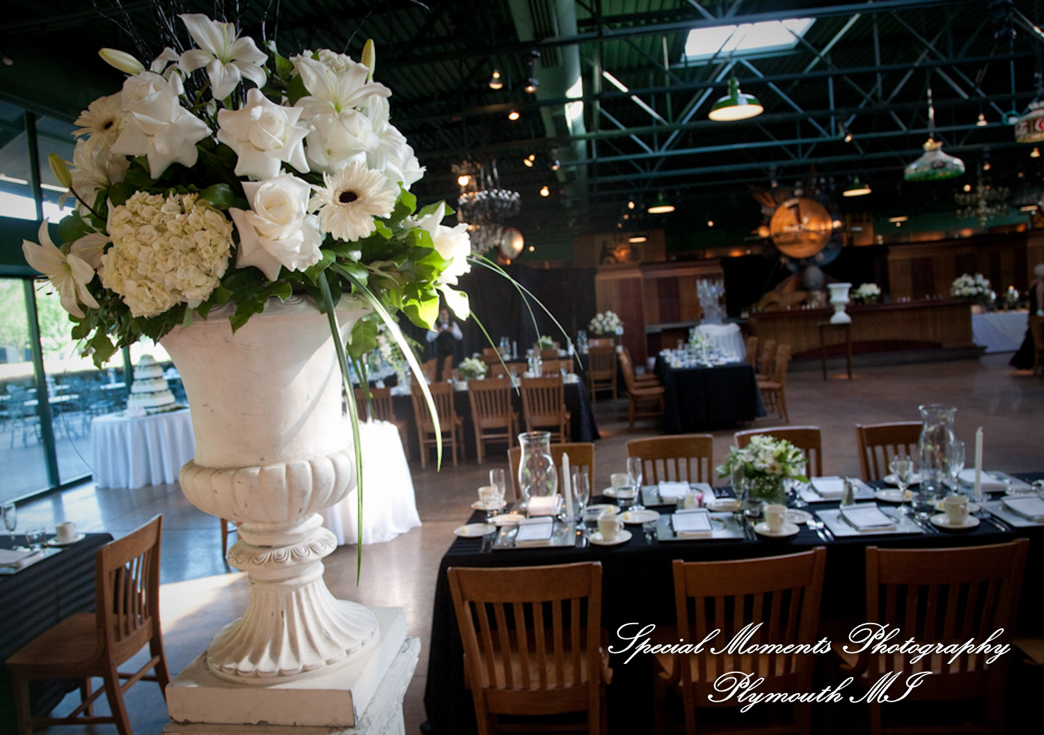 Chris & Shanyn at Taste of History Greenfield Village Dearborn MI wedding photograph