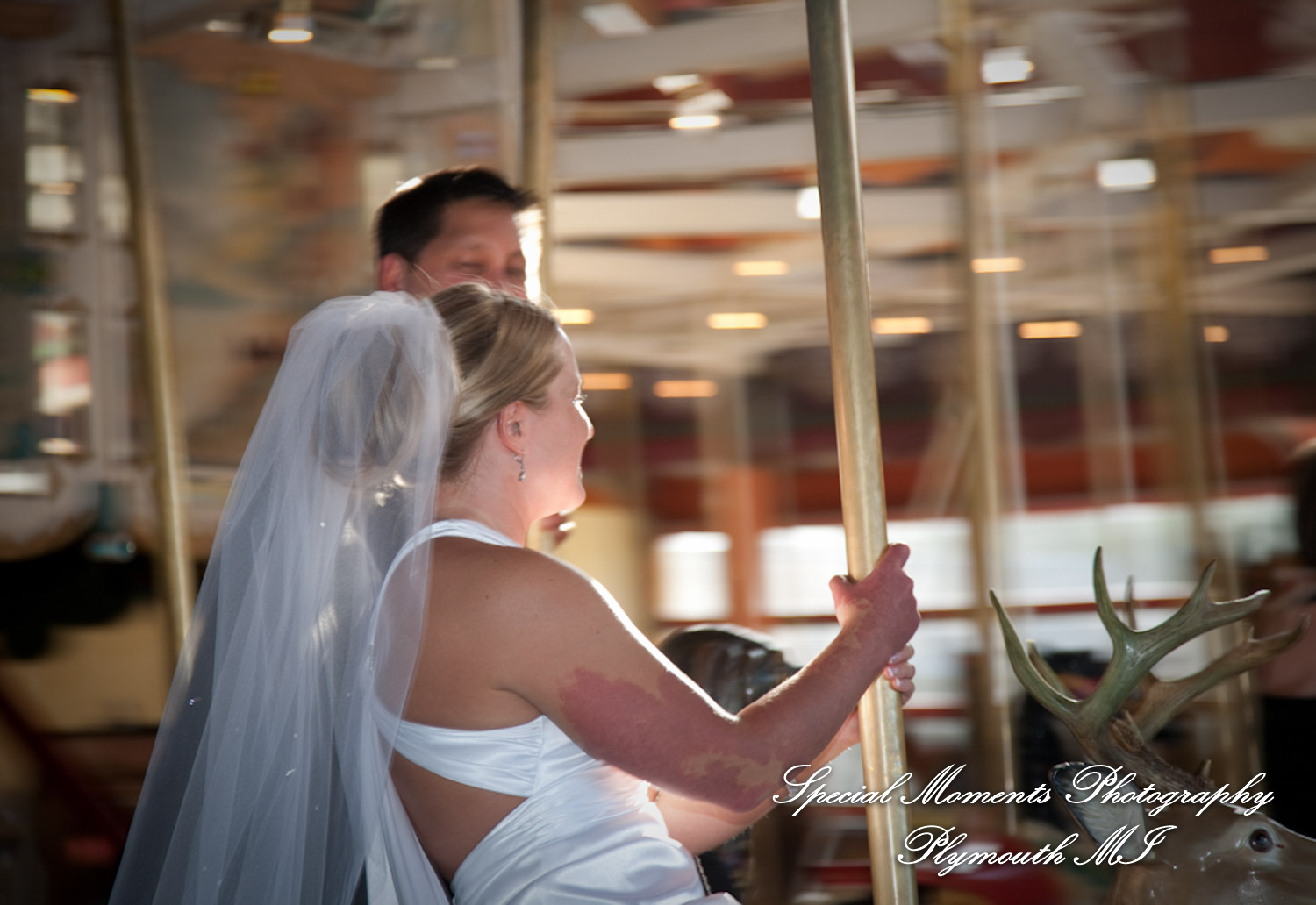 Chris & Shanyn at Taste of History Greenfield Village Dearborn MI wedding photograph