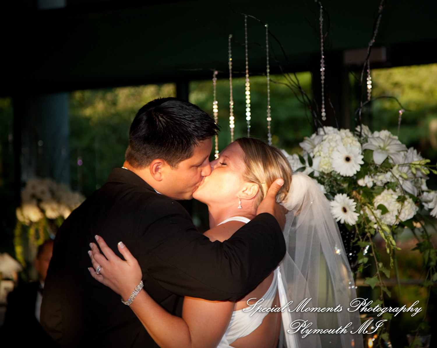 Chris & Shanyn at Taste of History Greenfield Village Dearborn MI wedding photograph