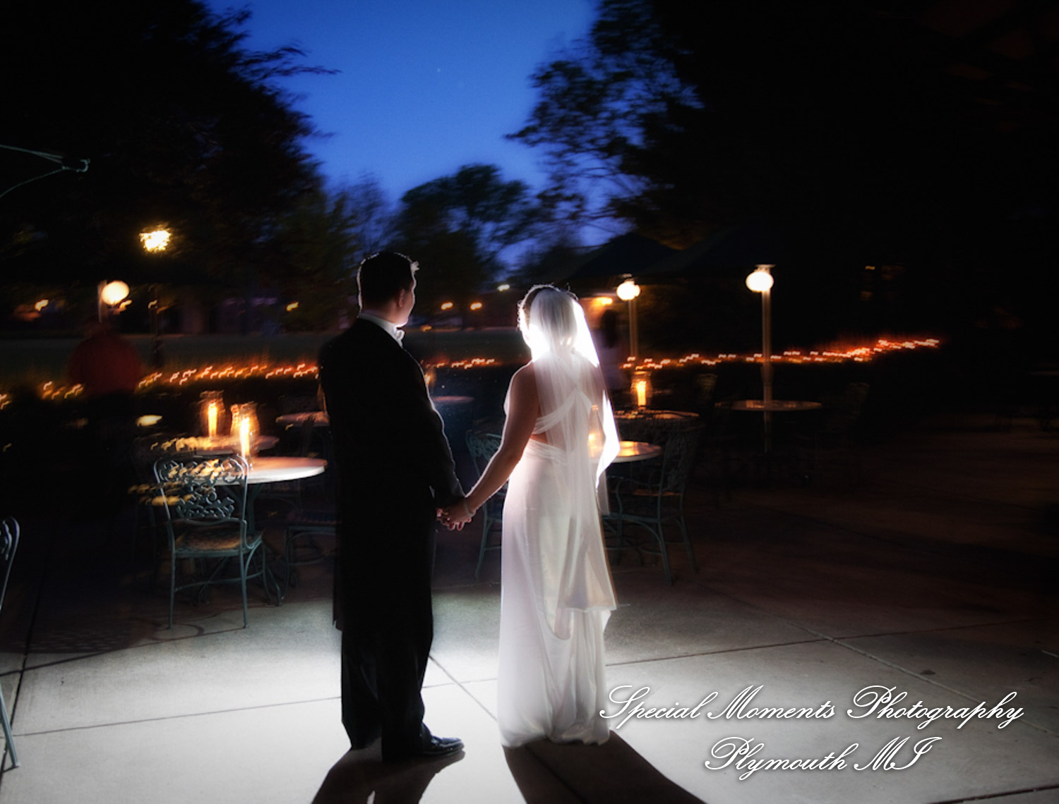 Chris & Shanyn at Taste of History Greenfield Village Dearborn MI wedding photograph