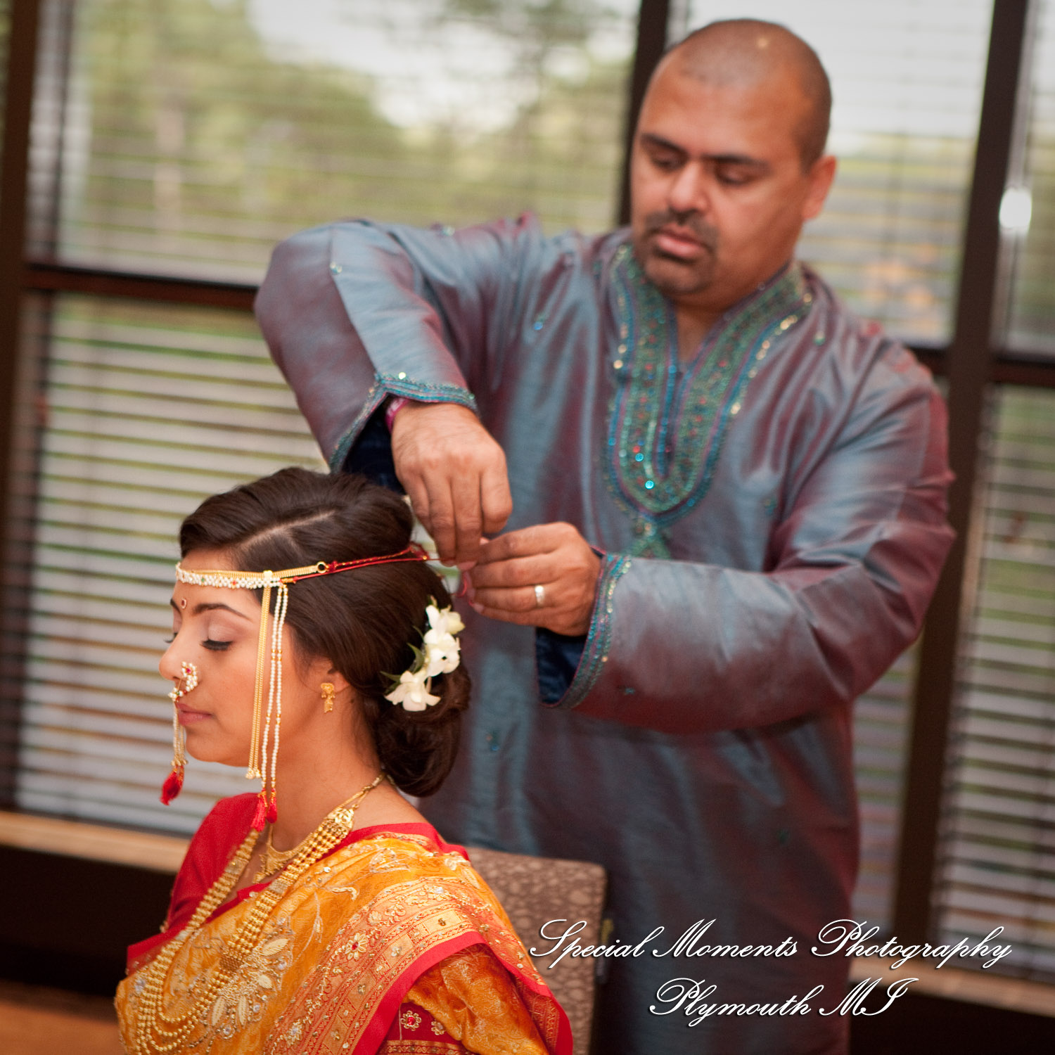 Sharmila & Sameer at The Westin Southfield Detroit MI wedding photograph