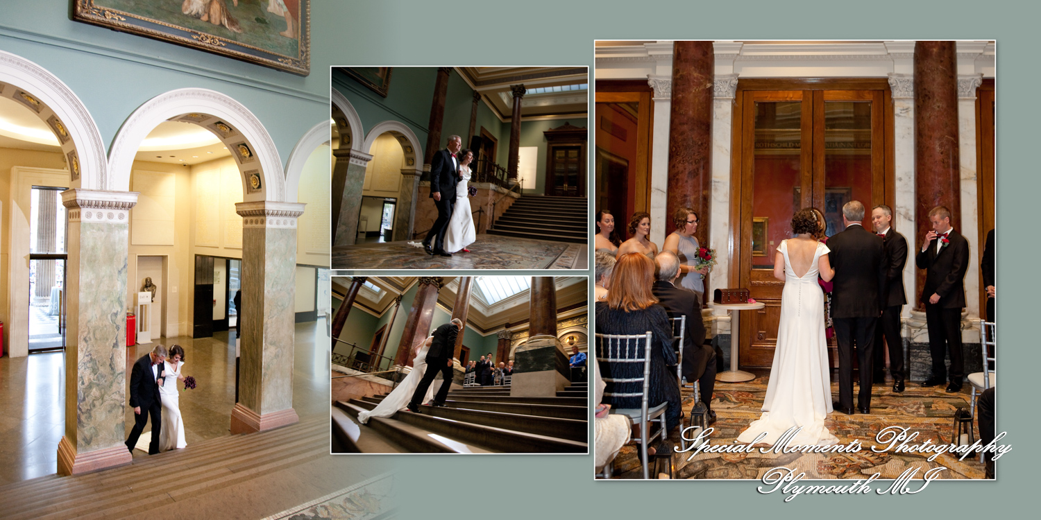Coffee Table Design - Randy & Ashley at National Gallery London England wedding Album Design photograph