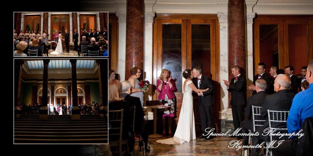Coffee Table Design - Randy & Ashley at National Gallery London England wedding Album Design photograph