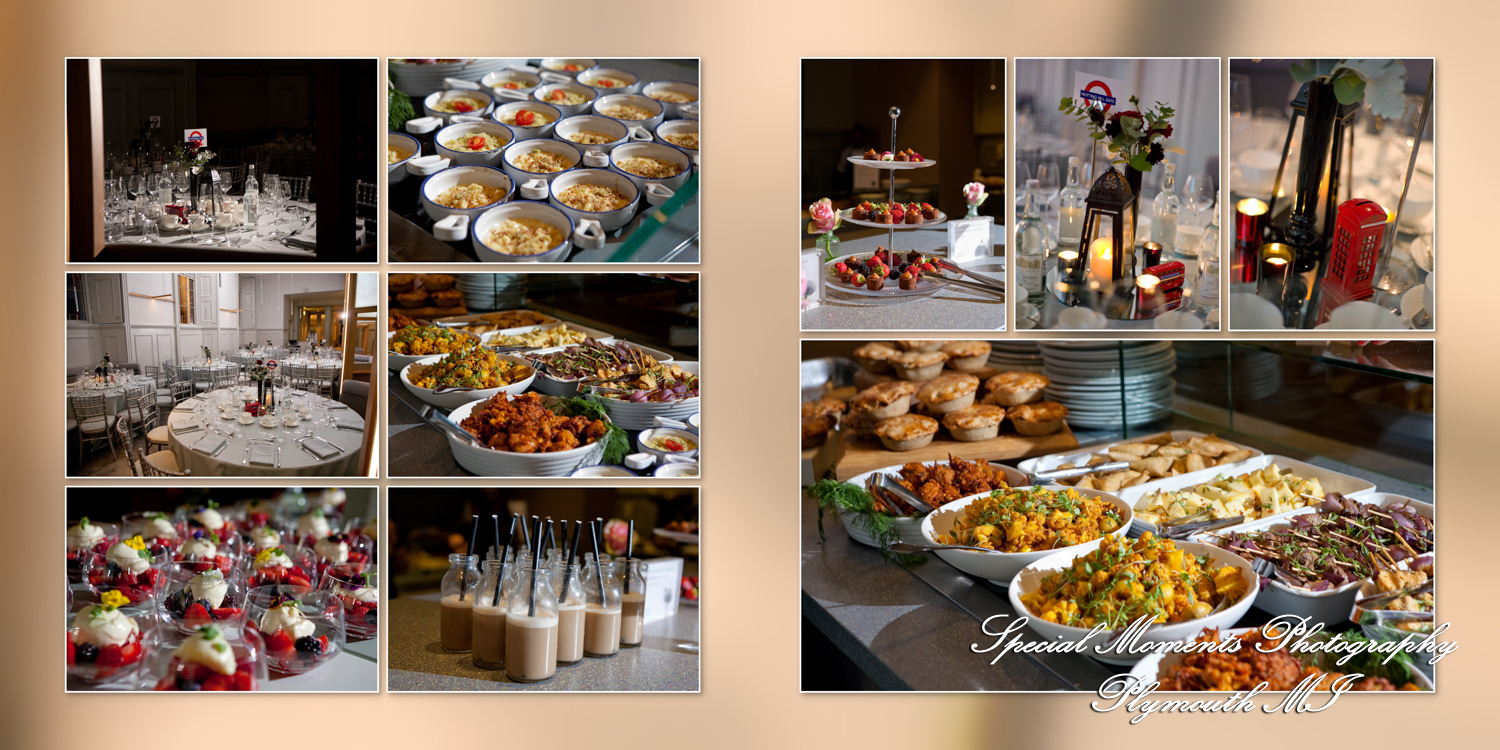 Coffee Table Design - Randy & Ashley at National Gallery London England wedding Album Design photograph