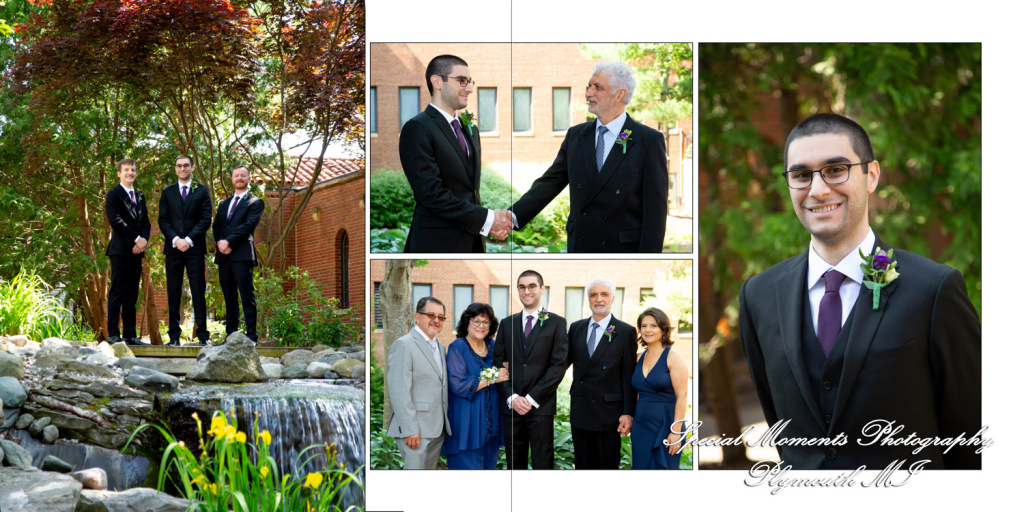 Fine Art Classic Design - Allison & Raza at St. John Resort Garden Pavilion Plymouth MI wedding photography