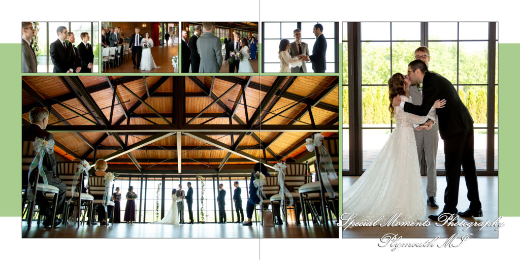 Fine Art Classic Design - Allison & Raza at St. John Resort Garden Pavilion Plymouth MI wedding photography
