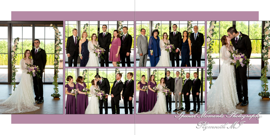 Fine Art Classic Design - Allison & Raza at St. John Resort Garden Pavilion Plymouth MI wedding photography