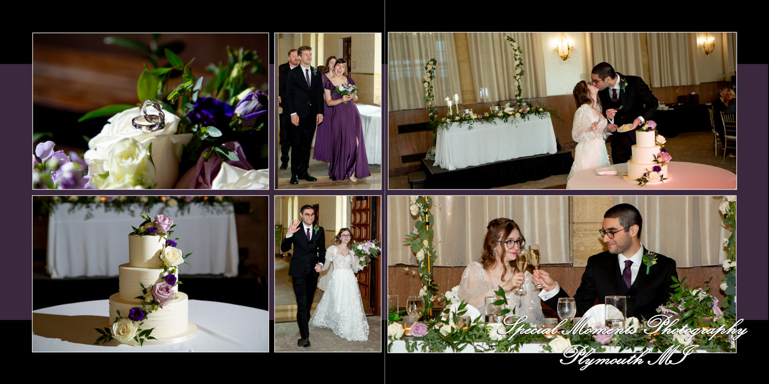 Fine Art Classic Design - Allison & Raza at St. John' Resort Resort Provincial Room Plymouth MI wedding photography
