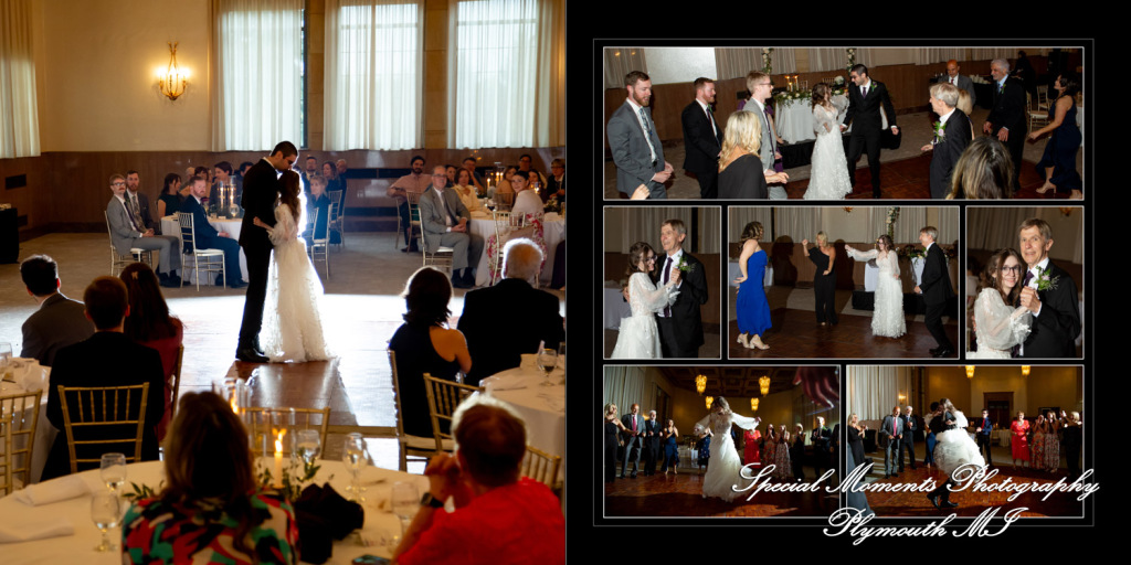 Fine Art Classic Design - Allison & Raza at St. John' Resort Resort Provincial Room Plymouth MI wedding photography