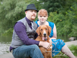 Sara & Andrew at Wilcox Lake Park Plymouth MI engagement photography